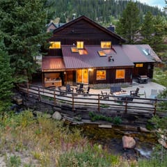 Slopeside River Front Chalet