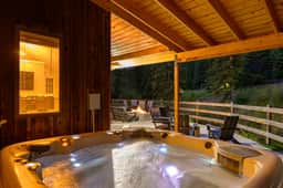 Slopeside River Front Chalet