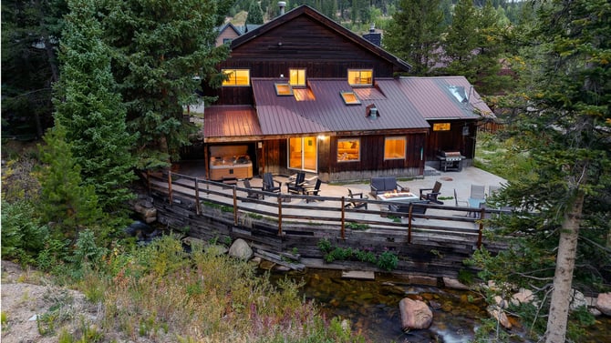 Slopeside Luxury River Chalet